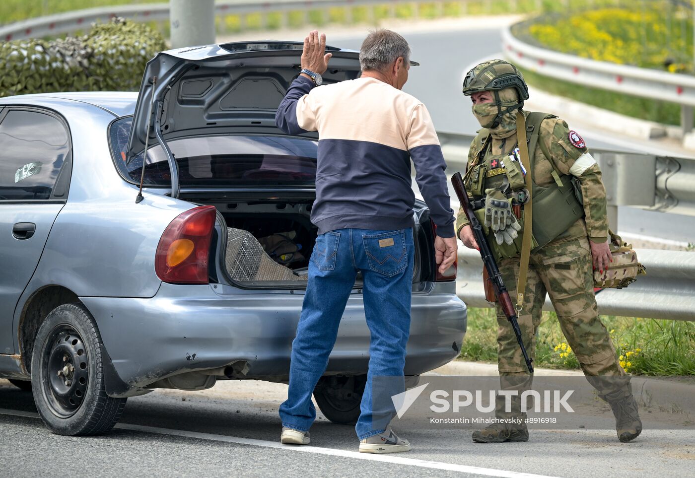 Russia Crimea Territorial Defence Training