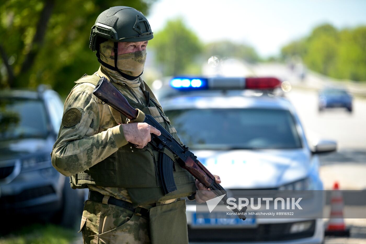 Russia Crimea Territorial Defence Training