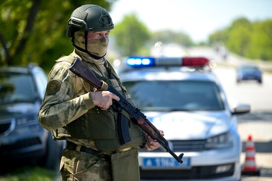 Russia Crimea Territorial Defence Training