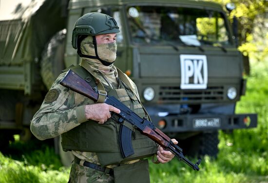 Russia Crimea Territorial Defence Training
