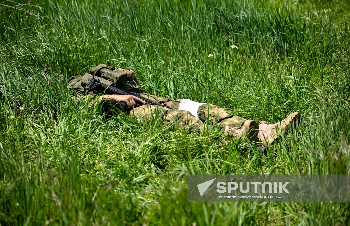 Russia Crimea Territorial Defence Training