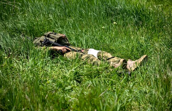 Russia Crimea Territorial Defence Training