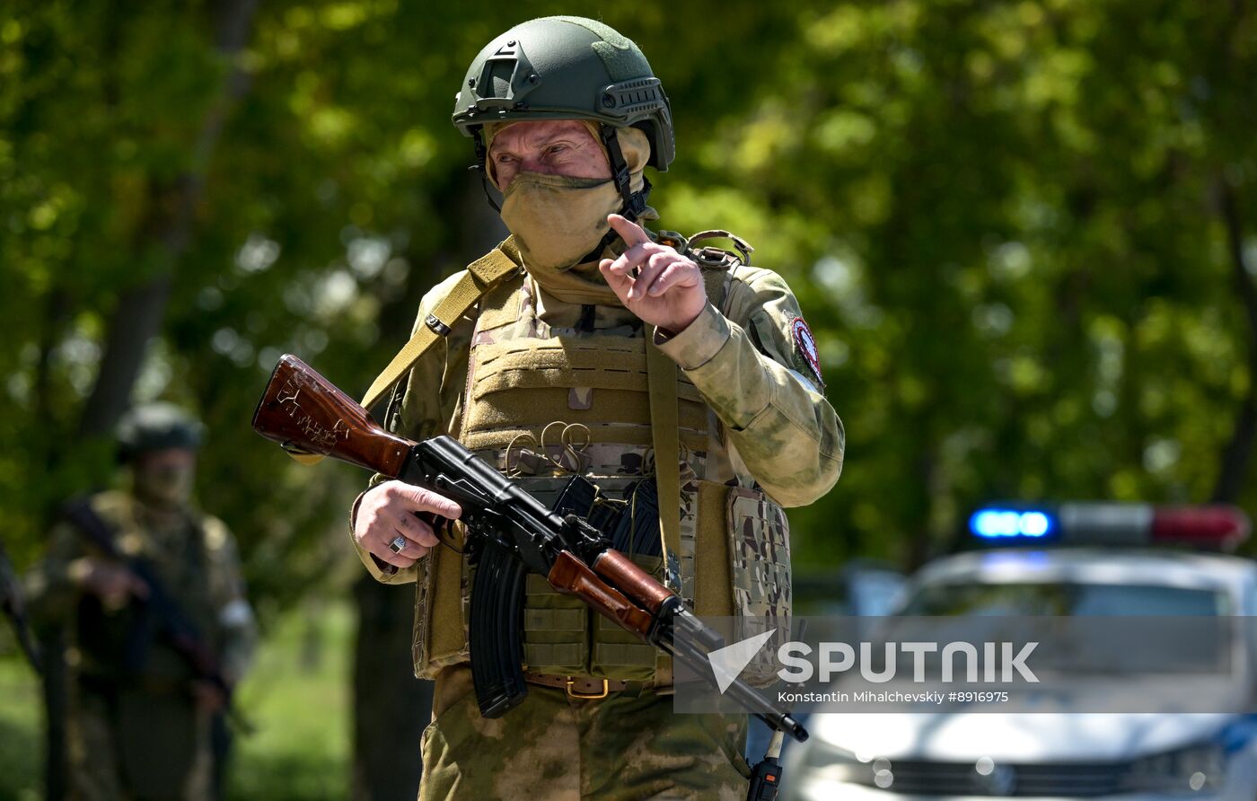 Russia Crimea Territorial Defence Training