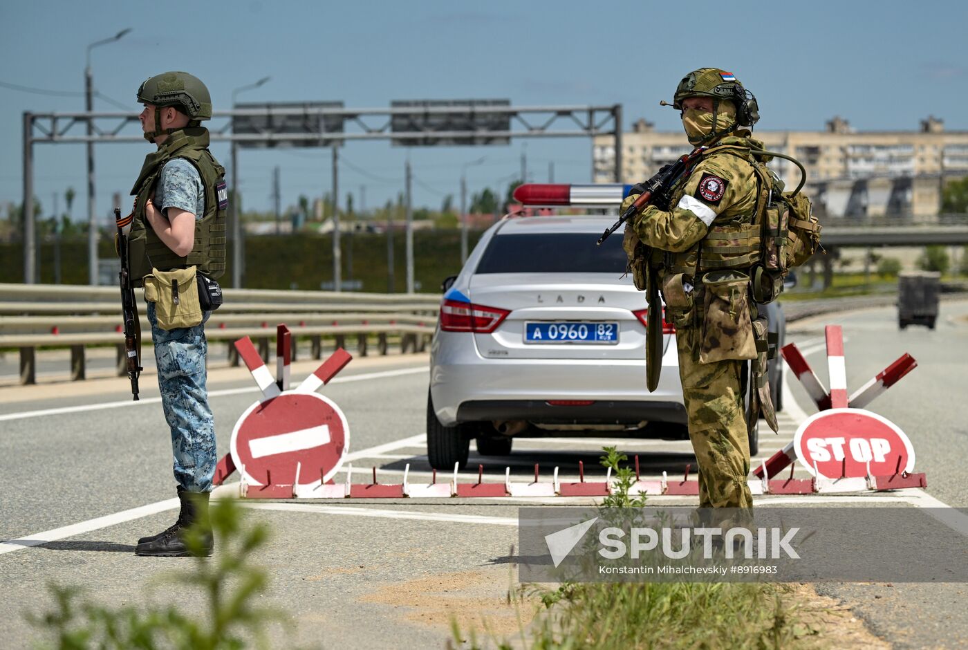 Russia Crimea Territorial Defence Training