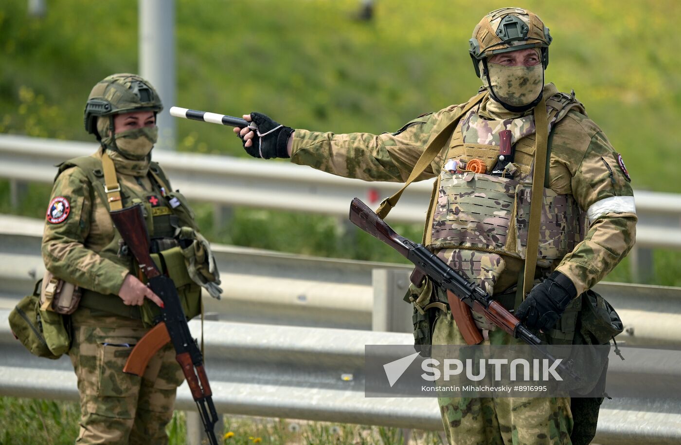 Russia Crimea Territorial Defence Training
