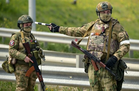 Russia Crimea Territorial Defence Training