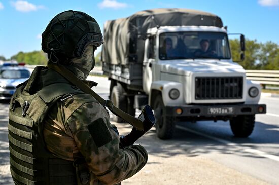 Russia Crimea Territorial Defence Training