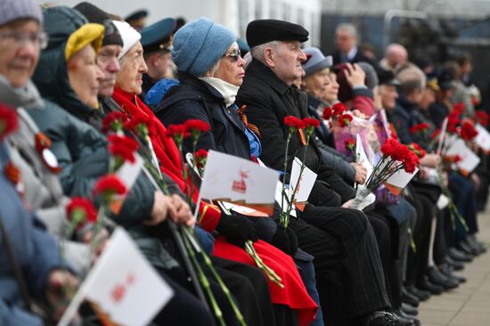 Russia WWII We Keep Flame of Victory Campaign