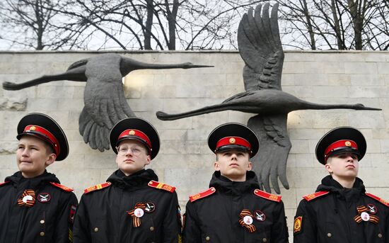 Russia WWII We Keep Flame of Victory Campaign