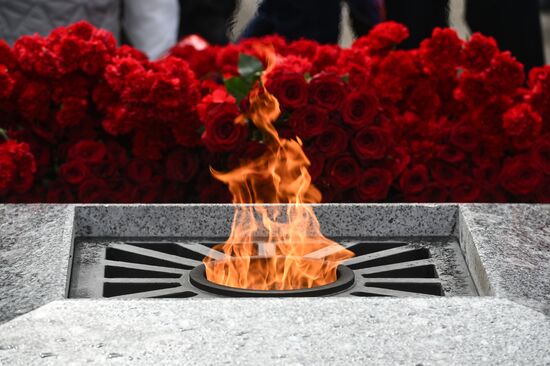 Russia WWII We Keep Flame of Victory Campaign