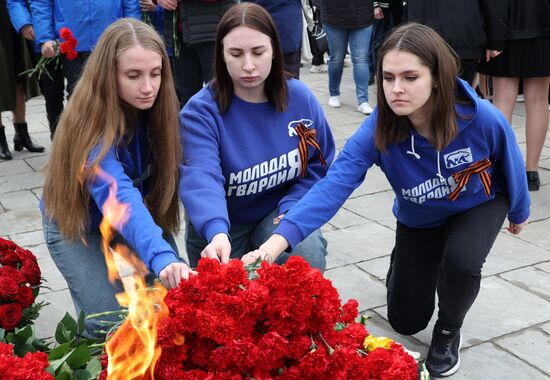 Russia WWII We Keep Flame of Victory Campaign