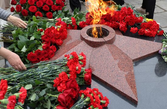 Russia WWII We Keep Flame of Victory Campaign