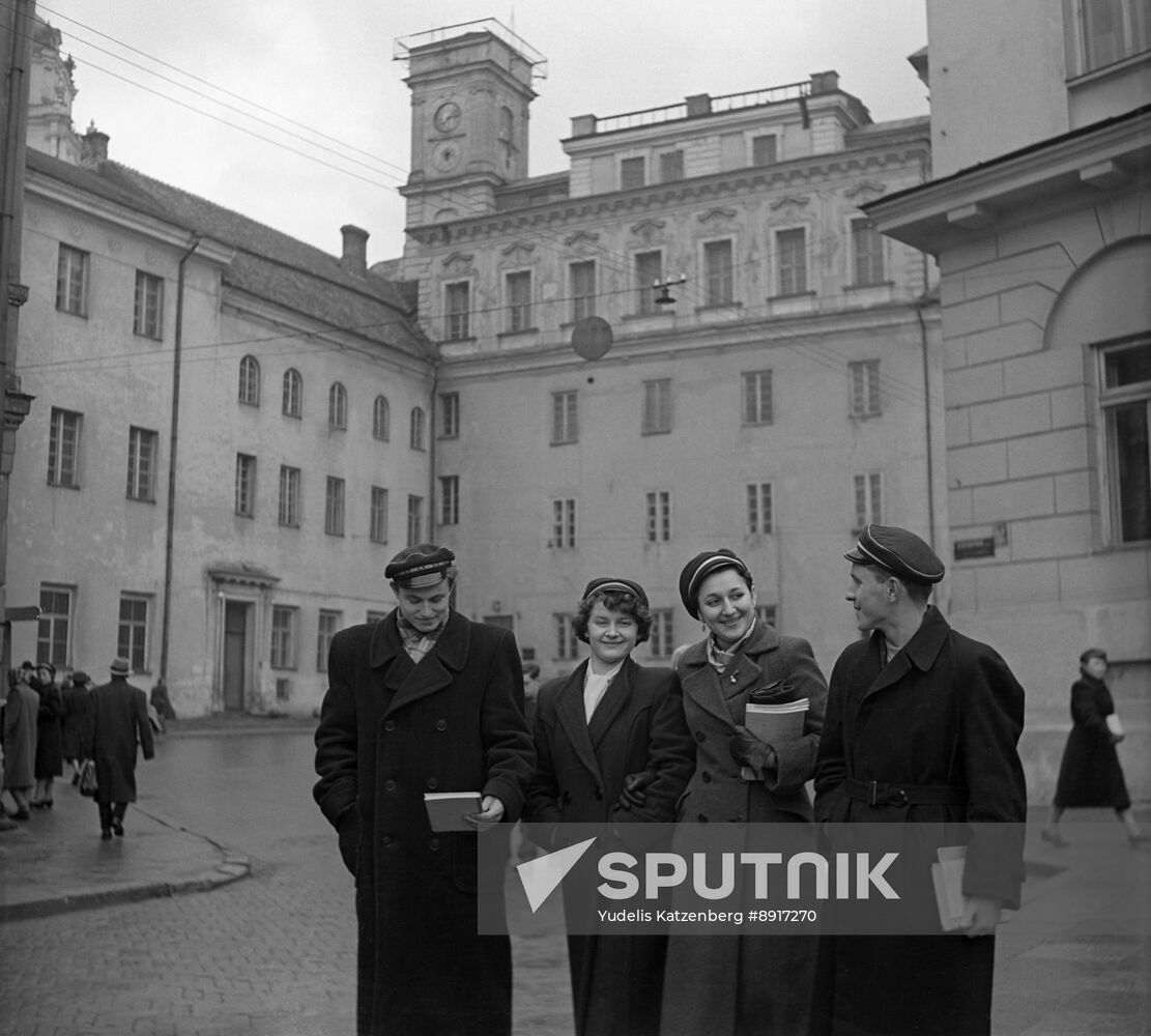 Vilnius University students