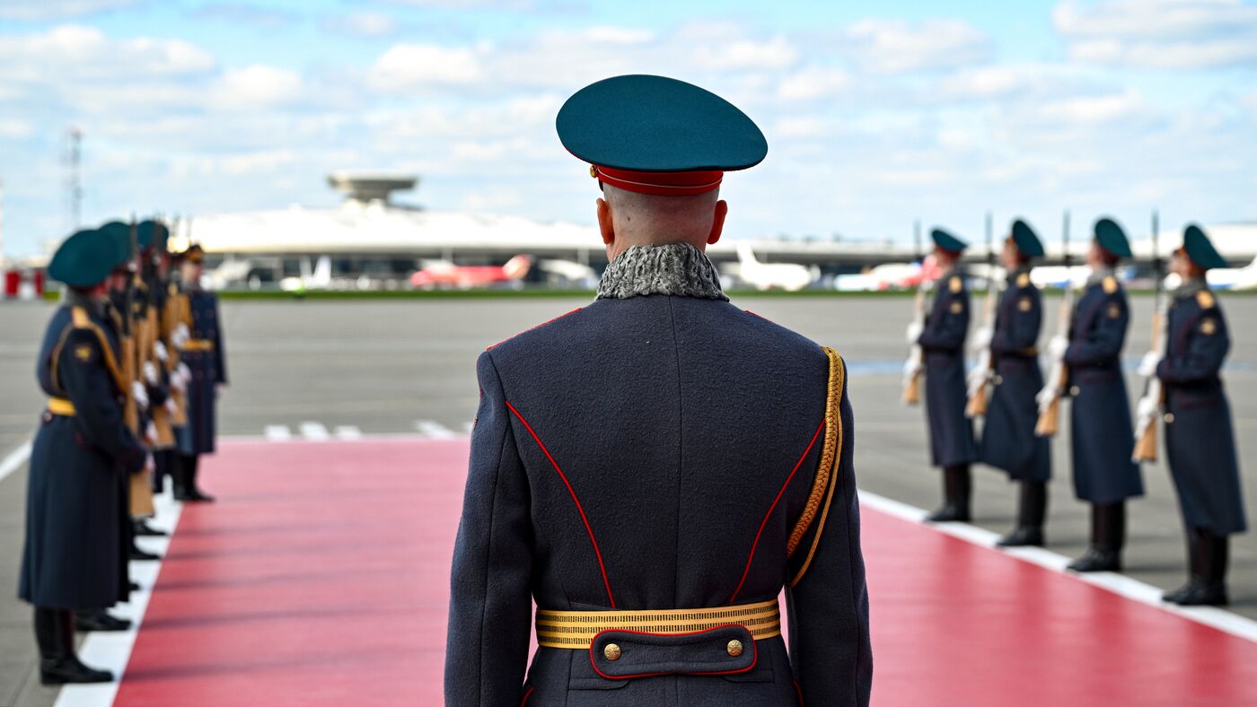 President of Cuba Miguel Diaz-Canel Bermudez arrives in Moscow to attend celebrations to mark 80th anniversary of Victory