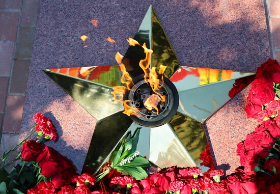 Russia WWII We Keep Flame of Victory Campaign