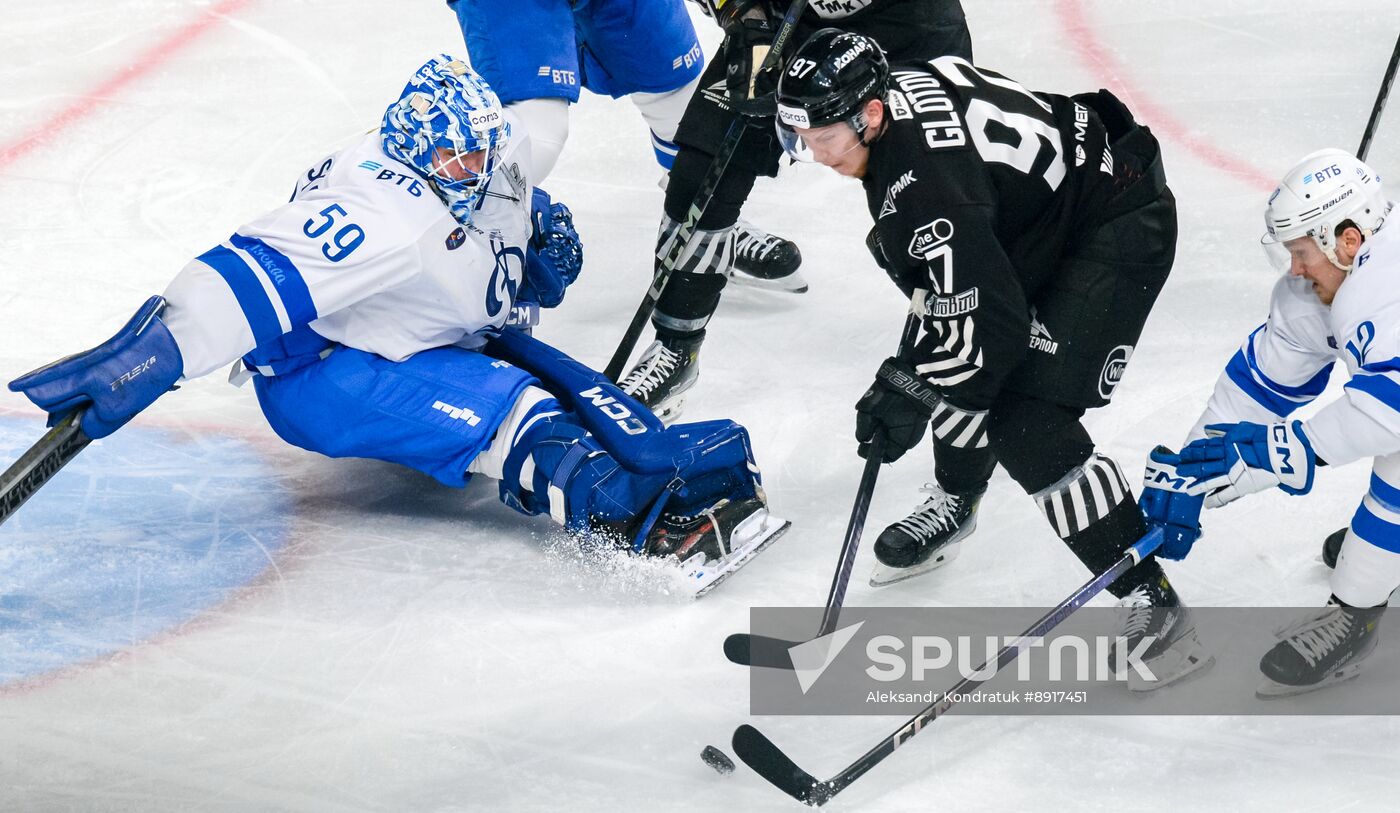Russia Ice Hockey Kontinental League Traktor - Dynamo