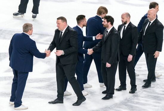 Russia Ice Hockey Kontinental League Traktor - Dynamo