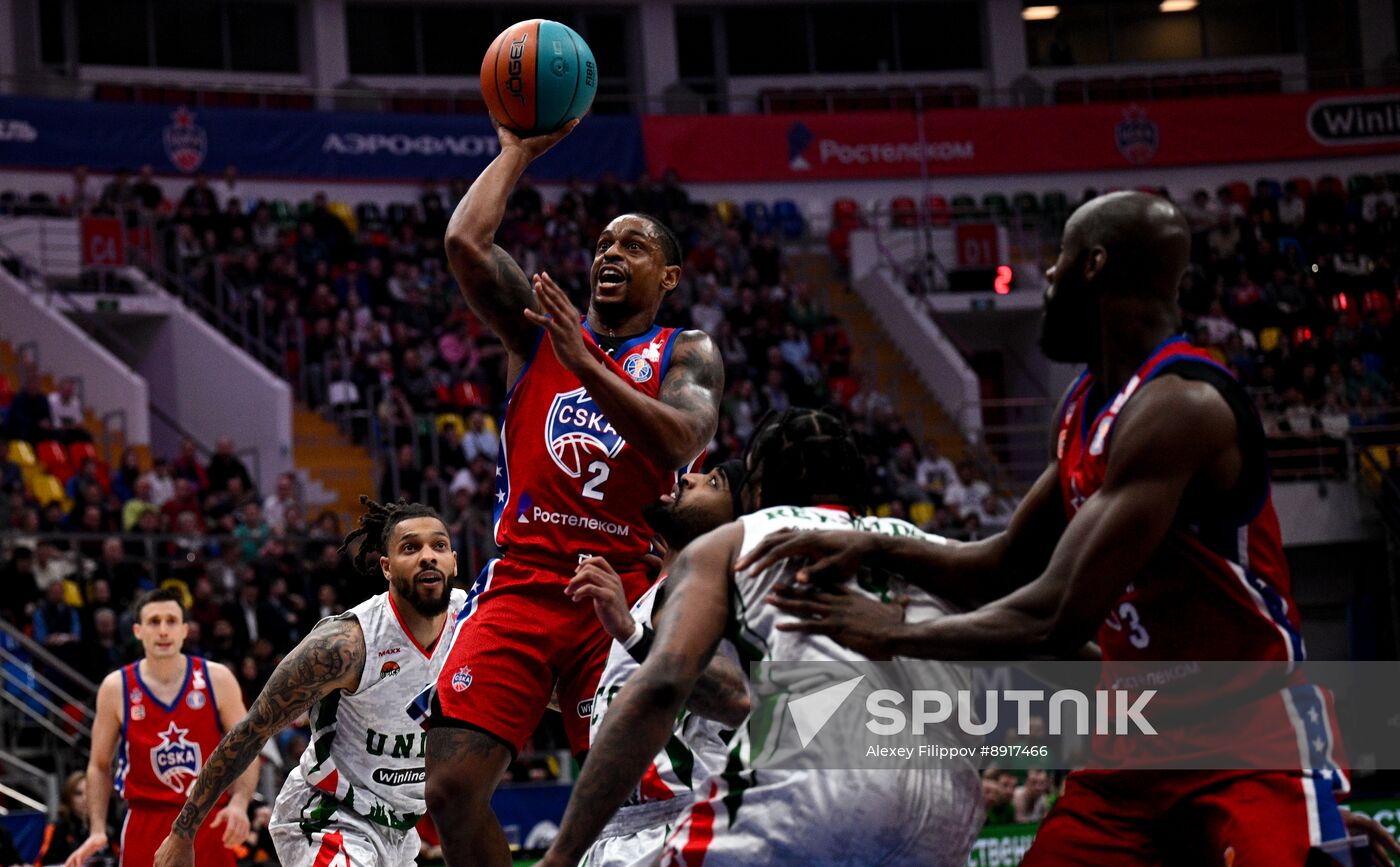 Russia Basketball United League CSKA - UNICS