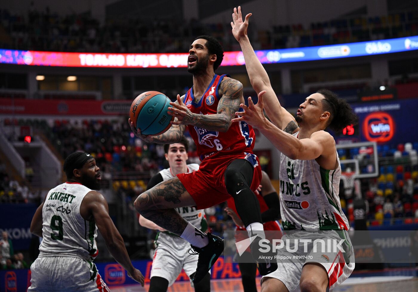 Russia Basketball United League CSKA - UNICS