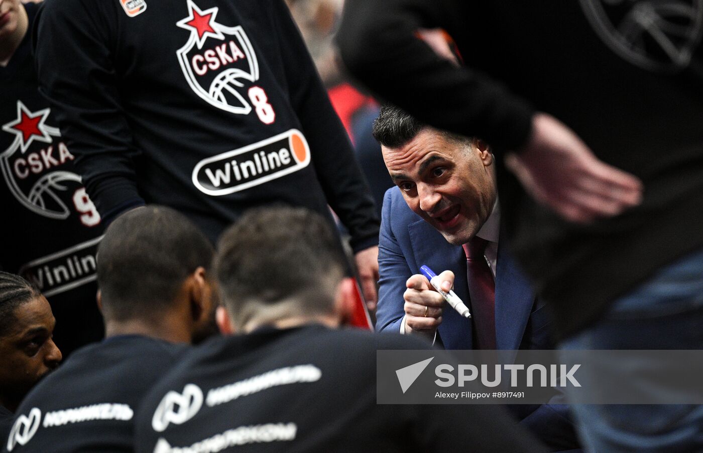 Russia Basketball United League CSKA - UNICS