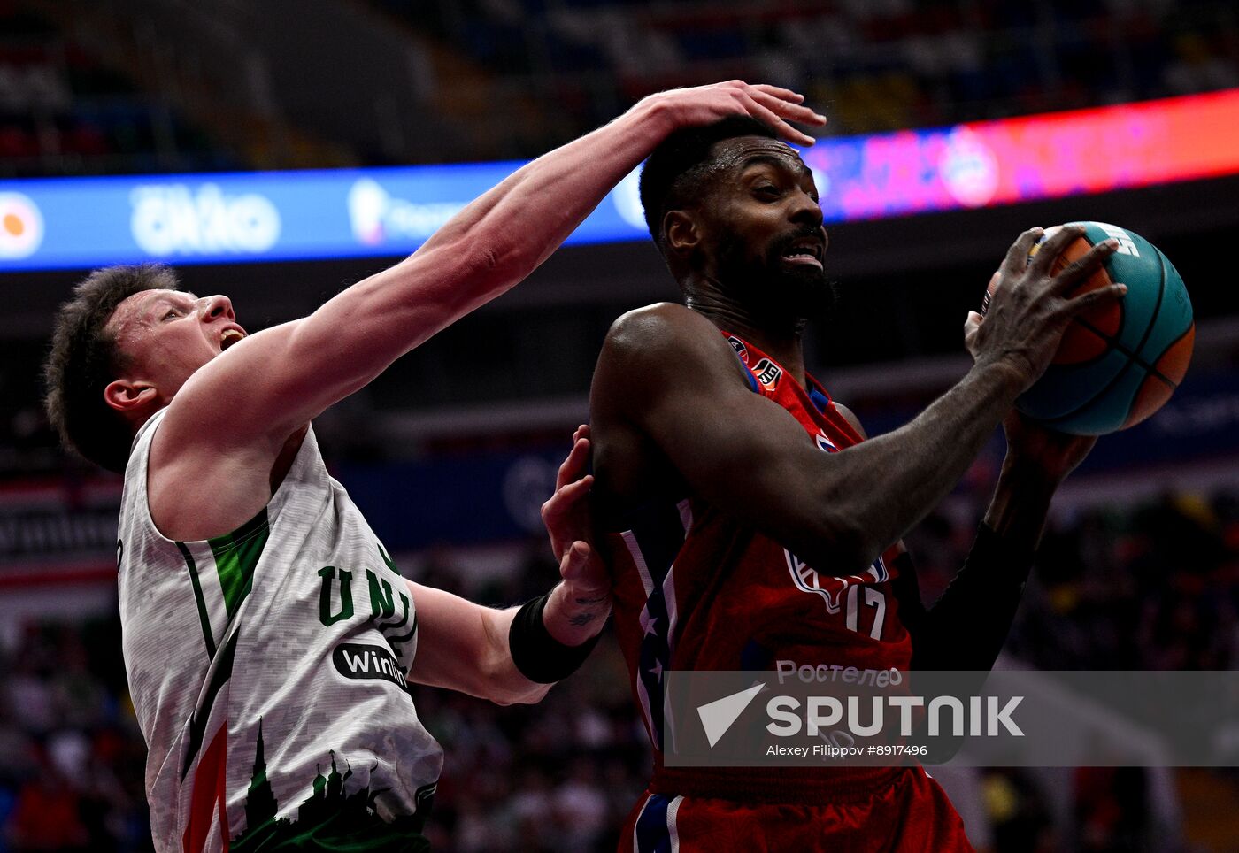 Russia Basketball United League CSKA - UNICS