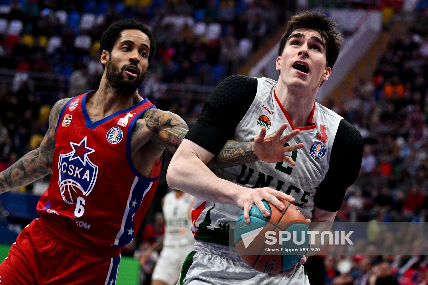 Russia Basketball United League CSKA - UNICS