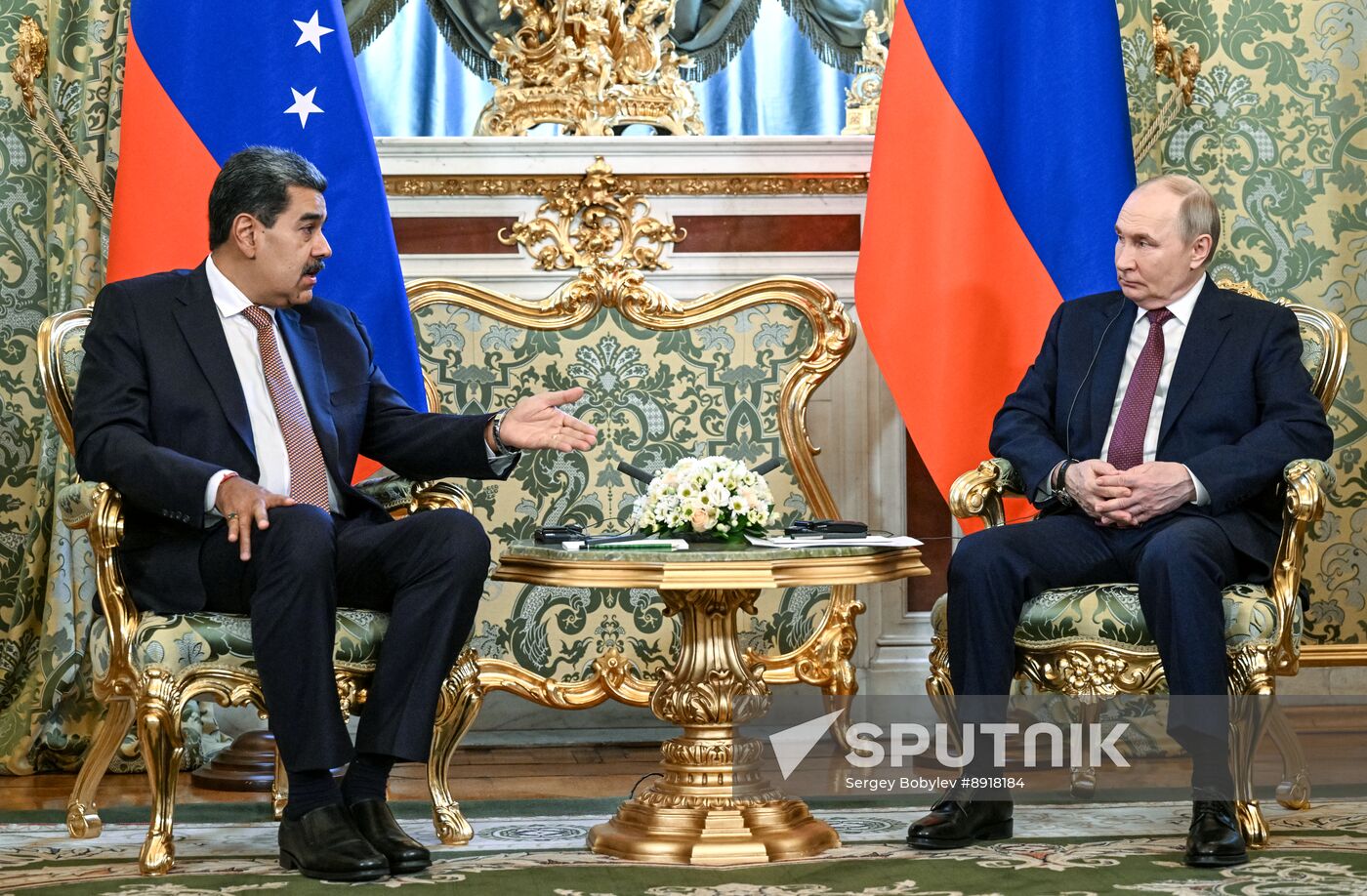 President of Russia Vladimir Putin's meeting with President of Venezuela Nicolas Maduro