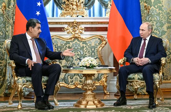 President of Russia Vladimir Putin's meeting with President of Venezuela Nicolas Maduro