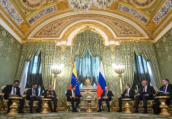 President of Russia Vladimir Putin's meeting with President of Venezuela Nicolas Maduro