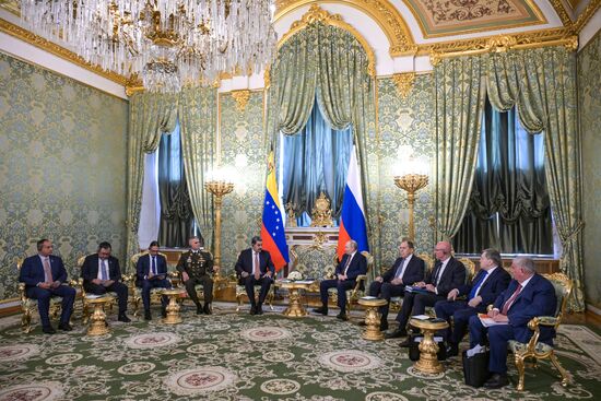 President of Russia Vladimir Putin's meeting with President of Venezuela Nicolas Maduro
