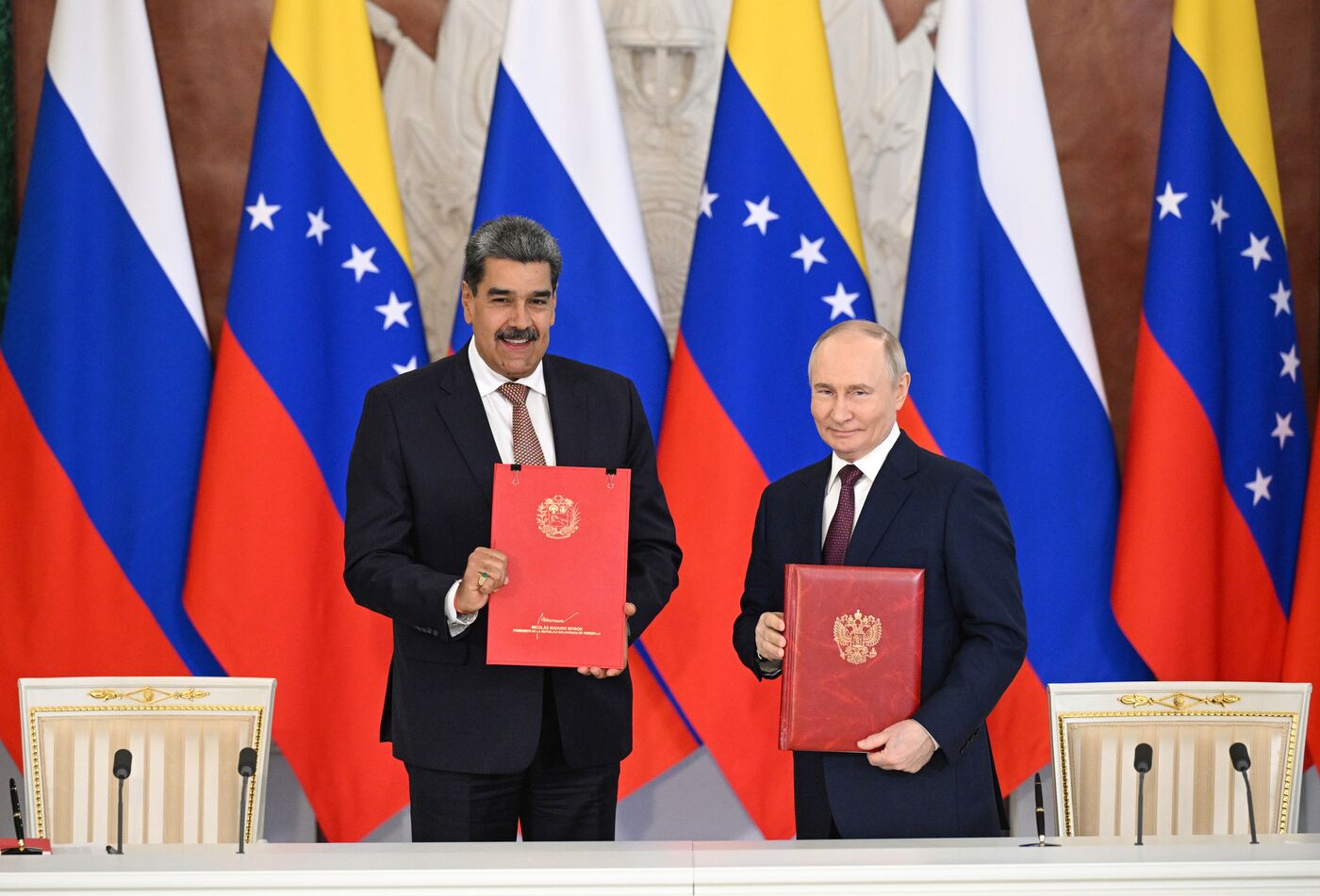 President of Russia Vladimir Putin's meeting with President of Venezuela Nicolas Maduro