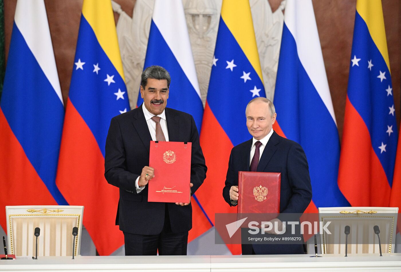 President of Russia Vladimir Putin's meeting with President of Venezuela Nicolas Maduro