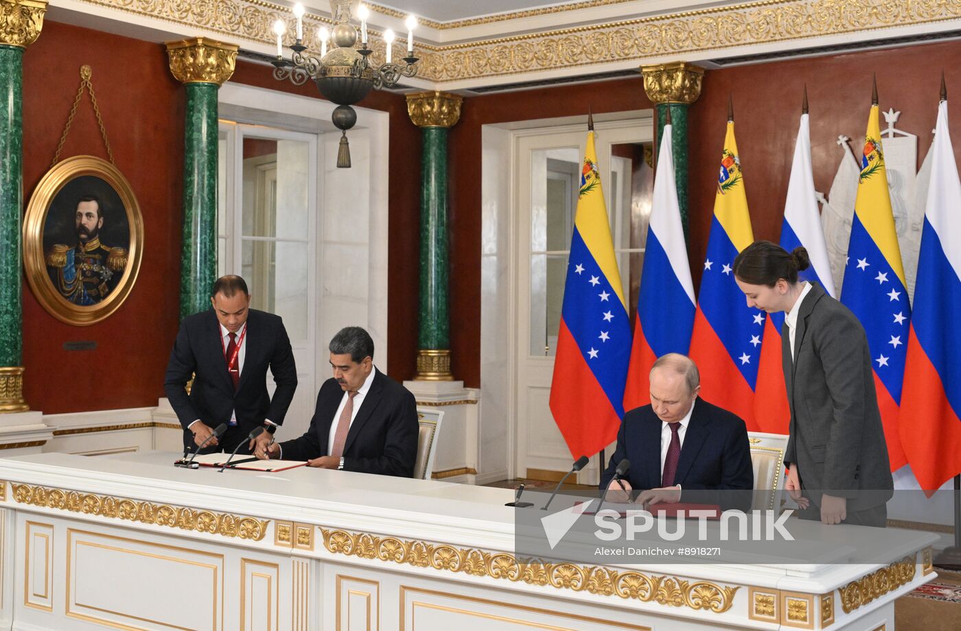 President of Russia Vladimir Putin's meeting with President of Venezuela Nicolas Maduro
