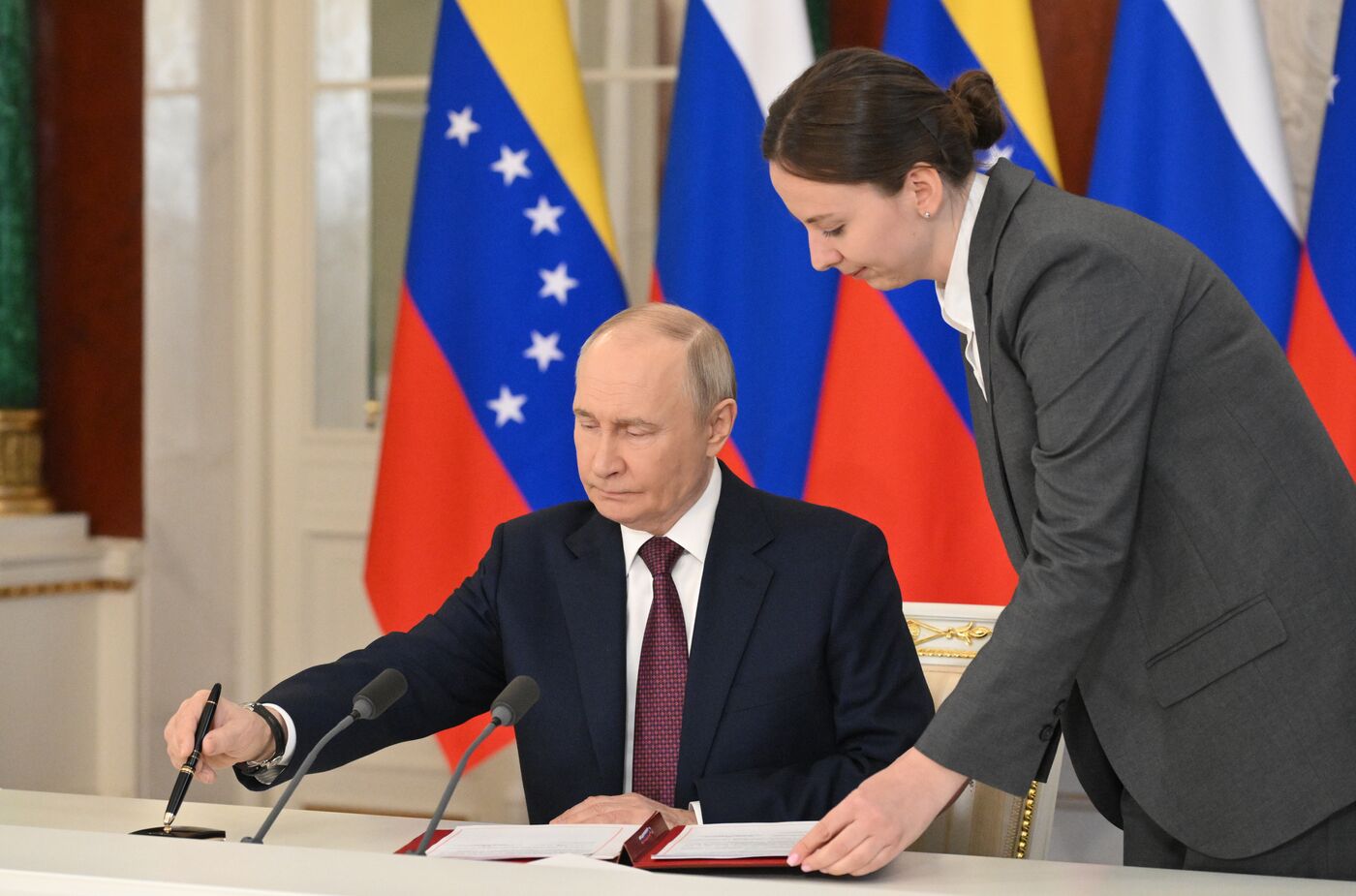 President of Russia Vladimir Putin's meeting with President of Venezuela Nicolas Maduro