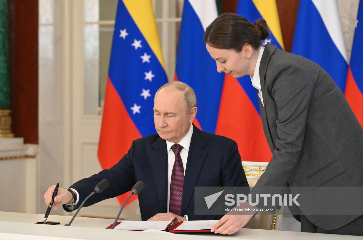 President of Russia Vladimir Putin's meeting with President of Venezuela Nicolas Maduro