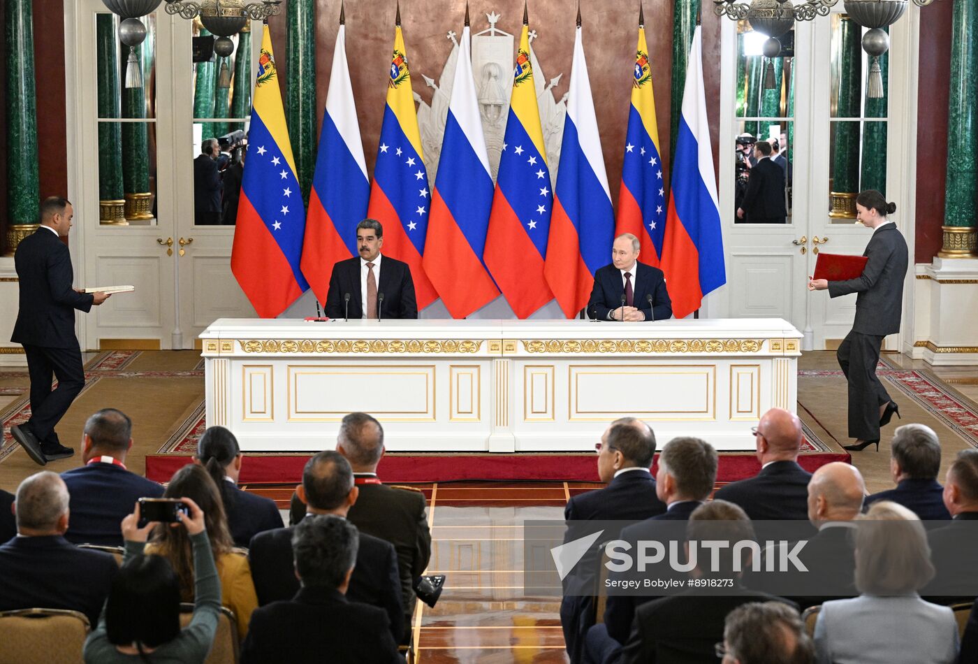 President of Russia Vladimir Putin's meeting with President of Venezuela Nicolas Maduro