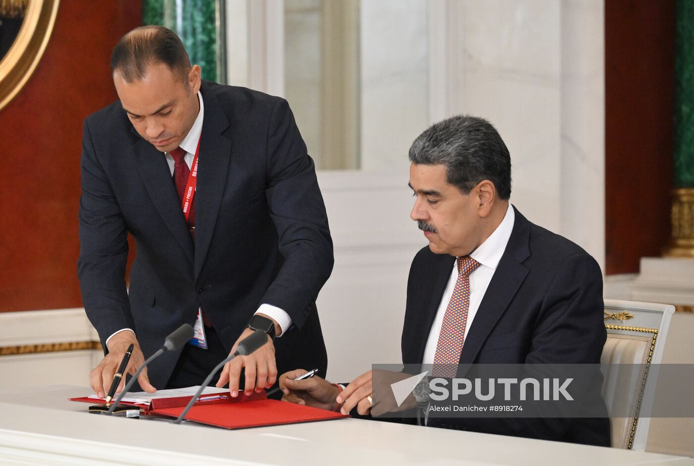 President of Russia Vladimir Putin's meeting with President of Venezuela Nicolas Maduro