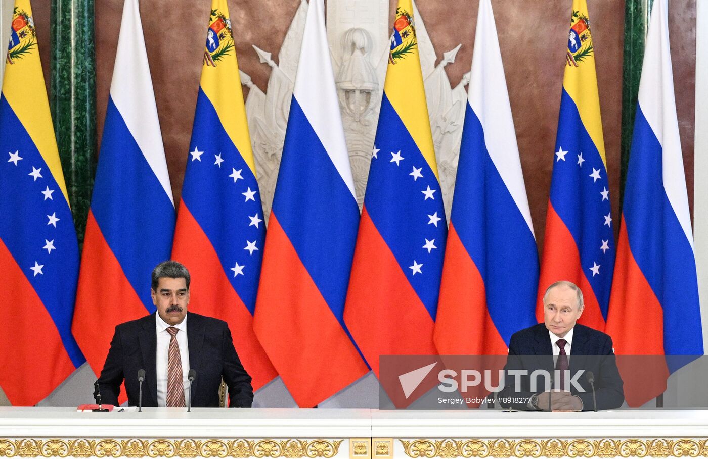President of Russia Vladimir Putin's meeting with President of Venezuela Nicolas Maduro