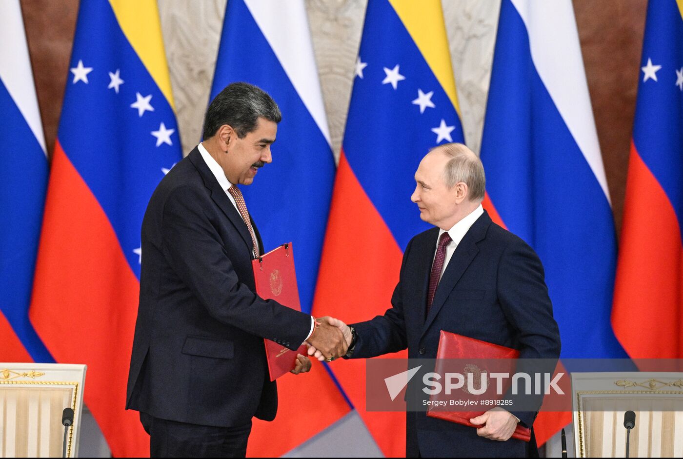 President of Russia Vladimir Putin's meeting with President of Venezuela Nicolas Maduro