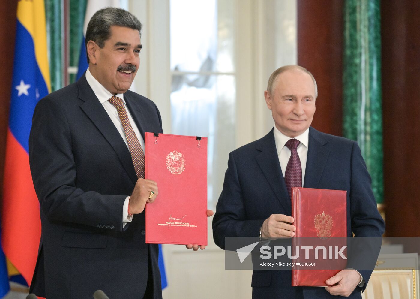 President of Russia Vladimir Putin's meeting with President of Venezuela Nicolas Maduro