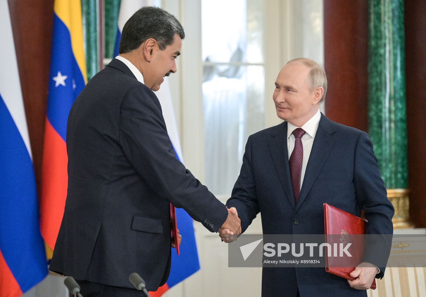 President of Russia Vladimir Putin's meeting with President of Venezuela Nicolas Maduro
