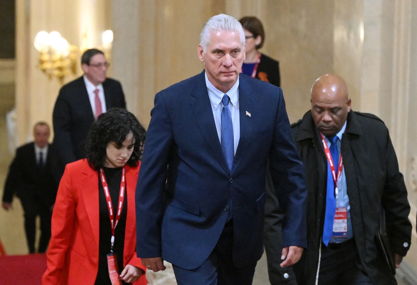 President of Russia Vladimir Putin's meeting with President of Cuba Miguel Diaz-Canel Bermudez