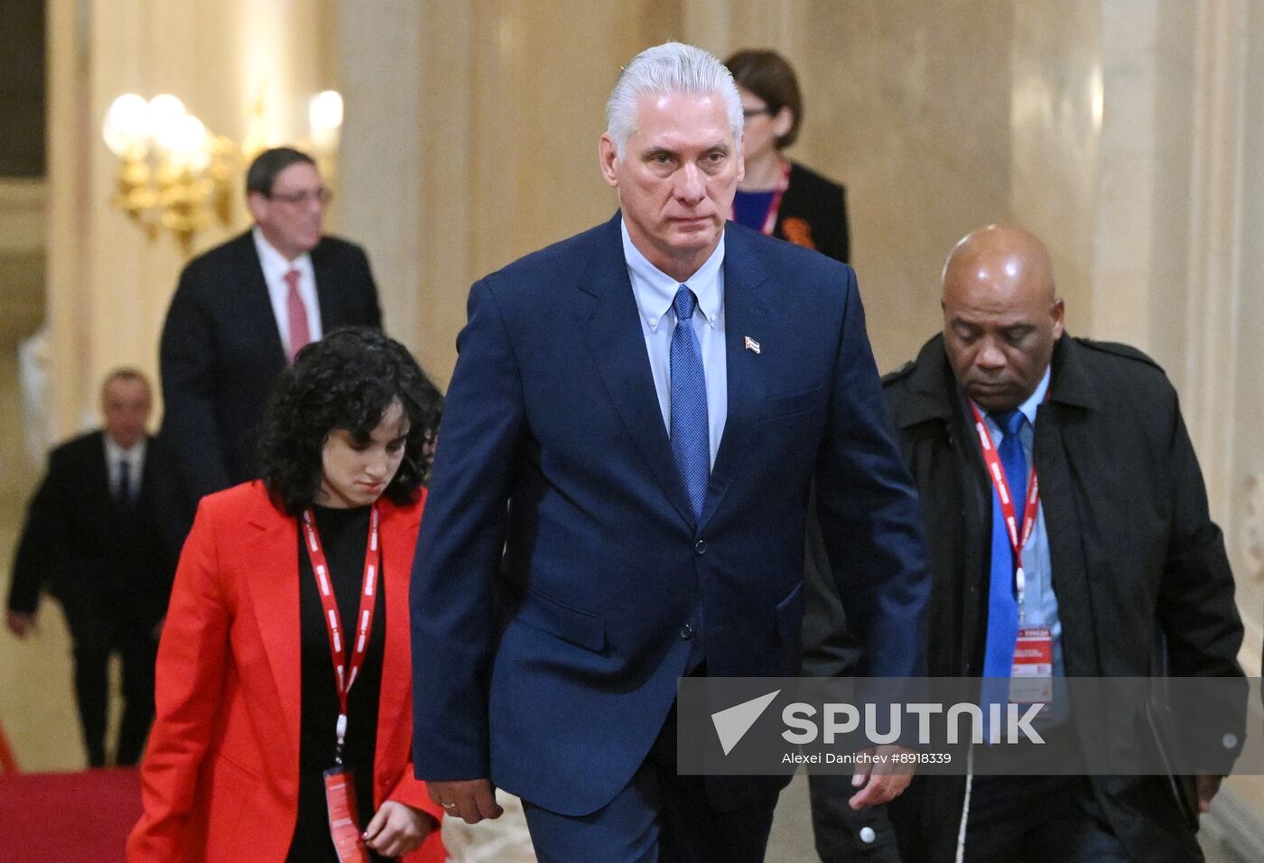 President of Russia Vladimir Putin's meeting with President of Cuba Miguel Diaz-Canel Bermudez