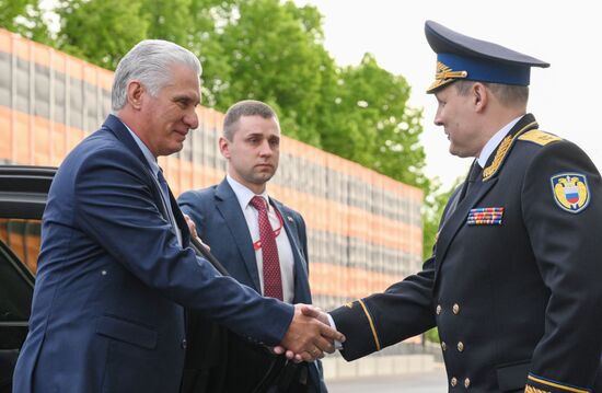President of Russia Vladimir Putin's meeting with President of Cuba Miguel Diaz-Canel Bermudez