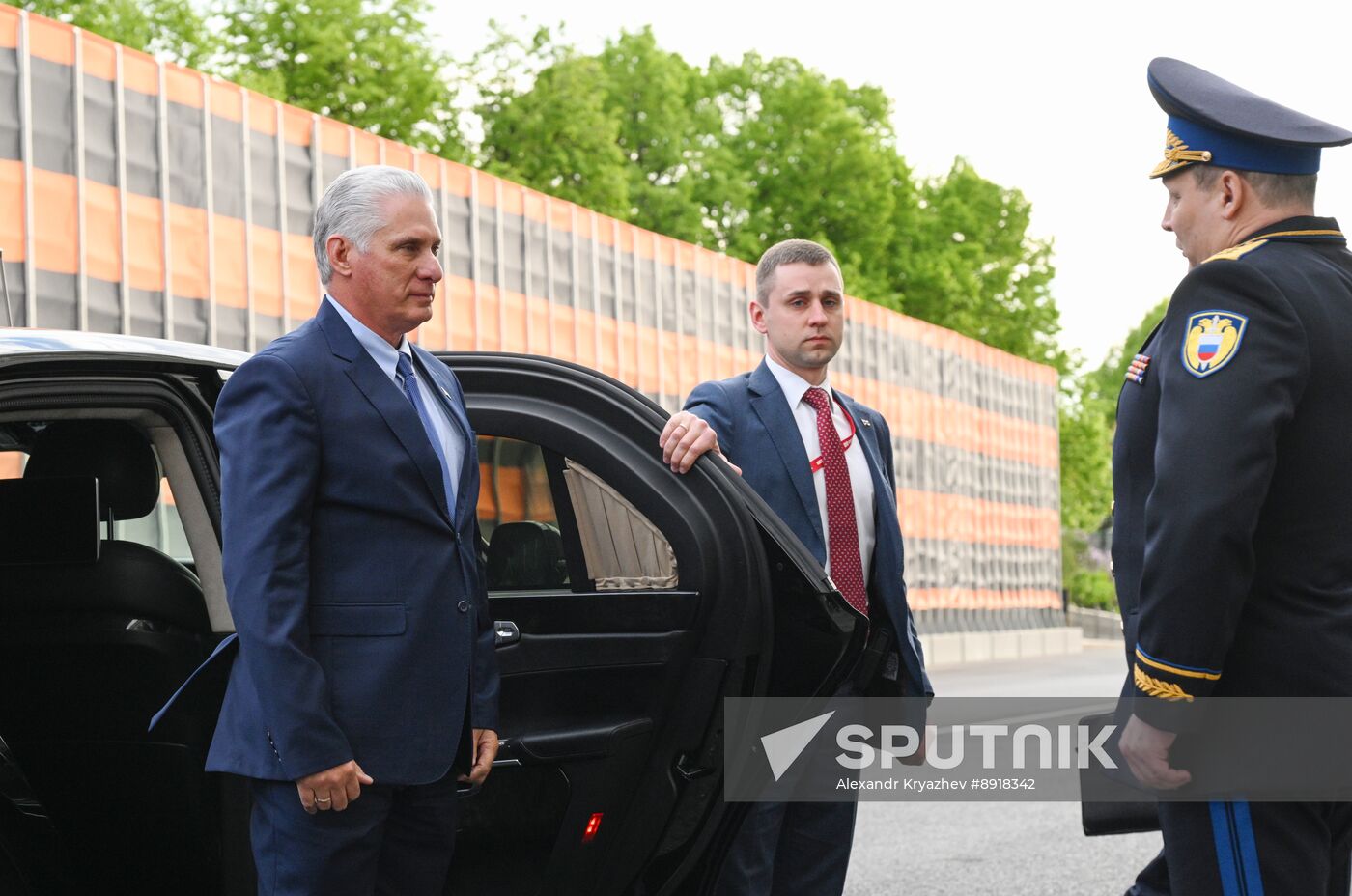 President of Russia Vladimir Putin's meeting with President of Cuba Miguel Diaz-Canel Bermudez