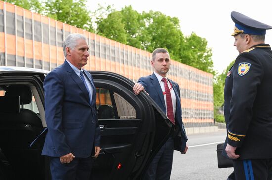 President of Russia Vladimir Putin's meeting with President of Cuba Miguel Diaz-Canel Bermudez