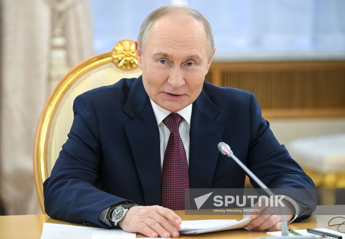 President of Russia Vladimir Putin's meeting with President of Cuba Miguel Diaz-Canel Bermudez