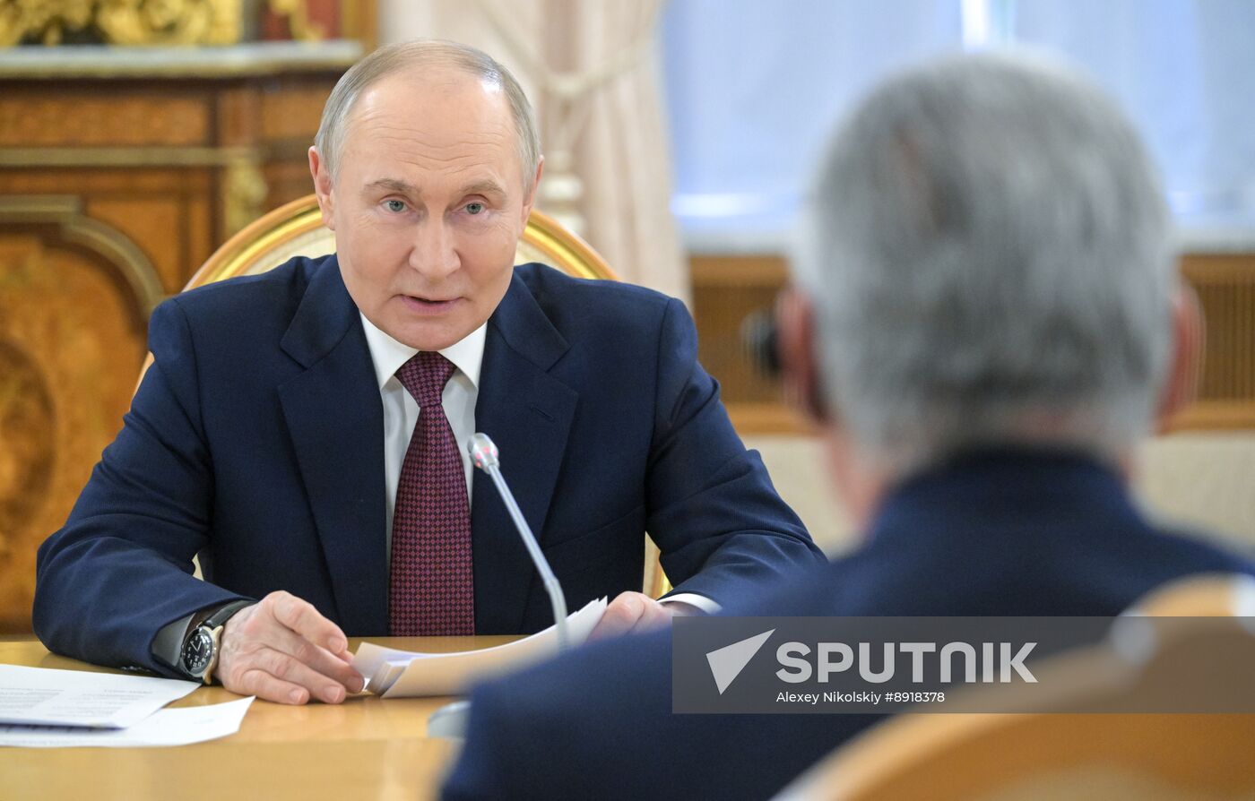 President of Russia Vladimir Putin's meeting with President of Cuba Miguel Diaz-Canel Bermudez