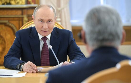President of Russia Vladimir Putin's meeting with President of Cuba Miguel Diaz-Canel Bermudez