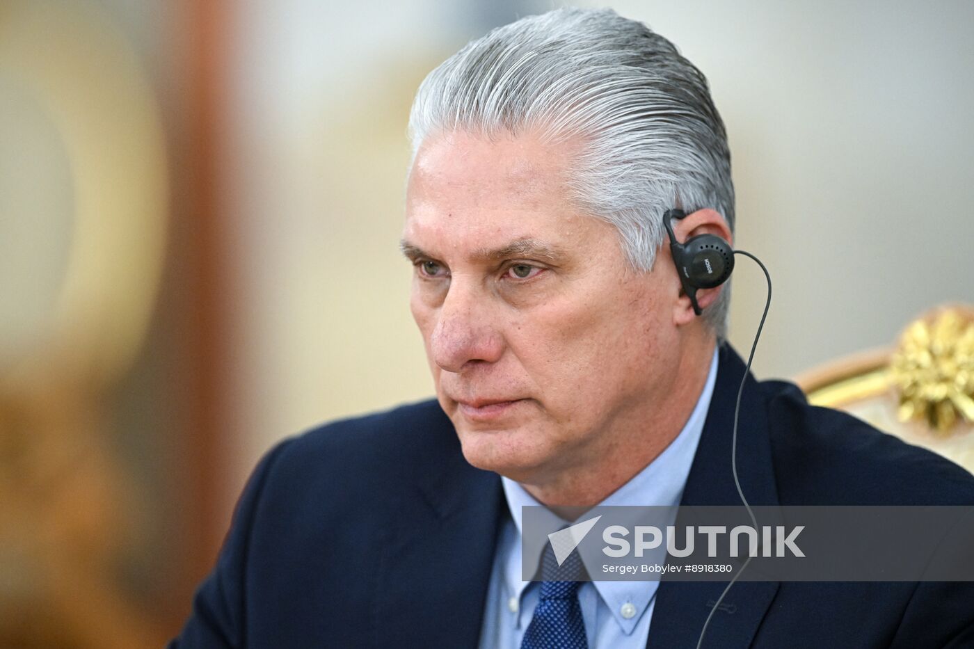 President of Russia Vladimir Putin's meeting with President of Cuba Miguel Diaz-Canel Bermudez